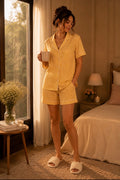 Gingham Cotton Short Nightsuit Set