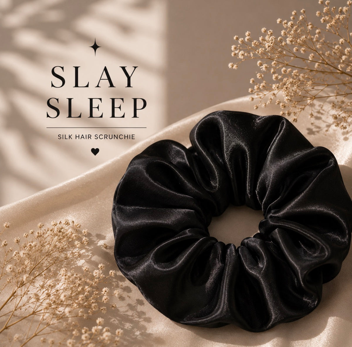 Silk Hair Scrunchie