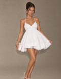 The White Mini Dress